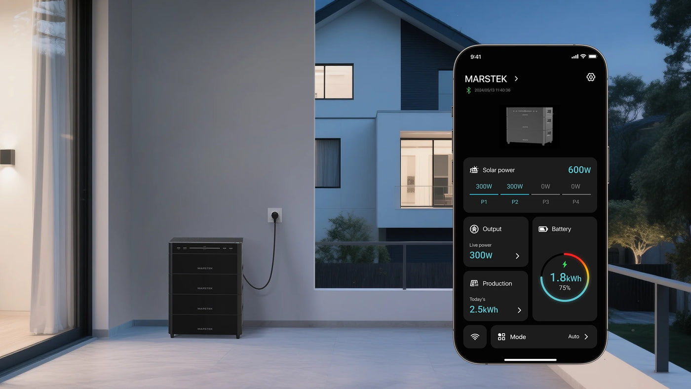 Smarte Steuerung mit der MARSTEK-APP