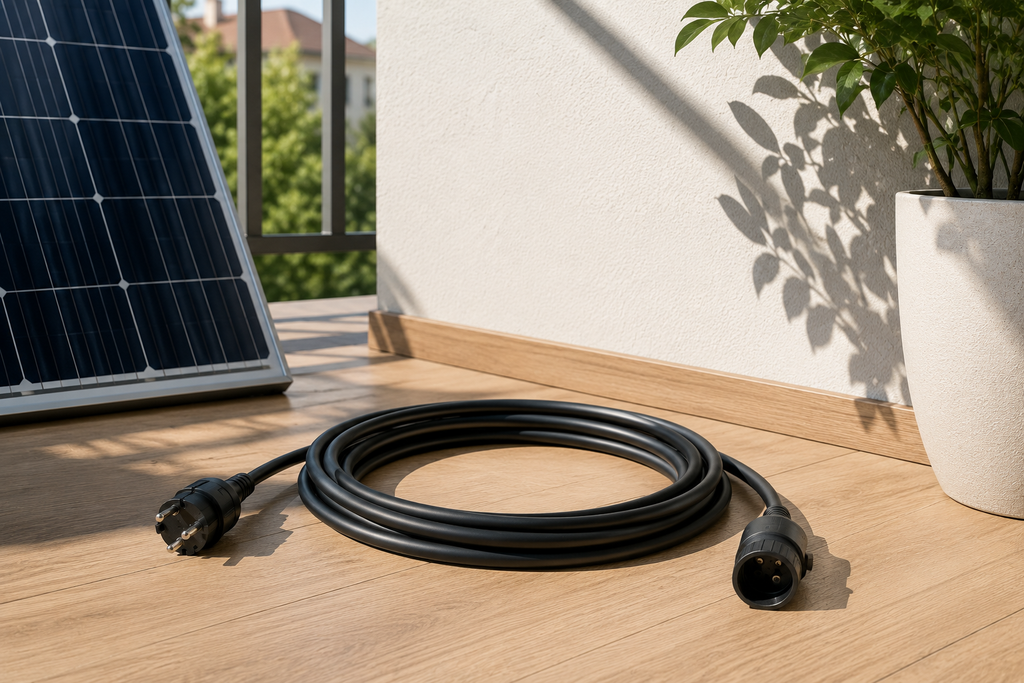 Schuko-Kabel mit BC05-Stecker (5m)