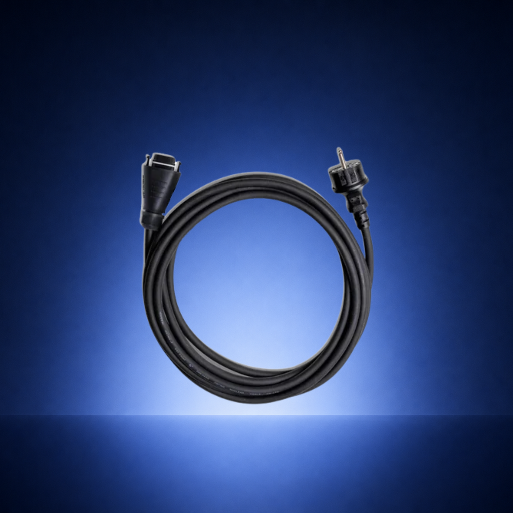 Schuko-Kabel mit BC05-Stecker (5m)